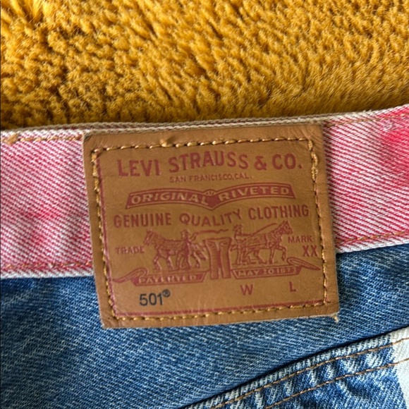 Levi’s 501 Colorful Denim Women's Shorts - Picture 5 of 6